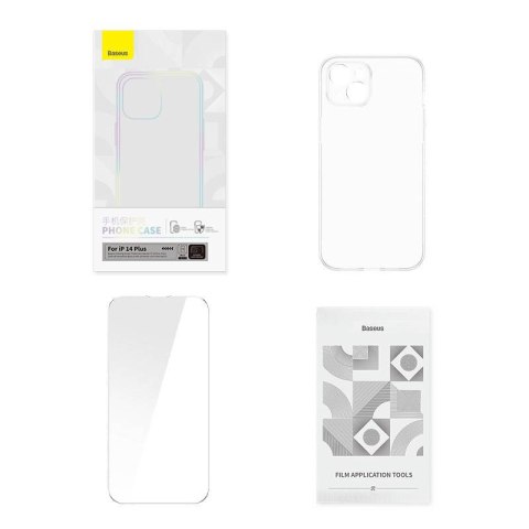 Zestaw ochronny BASEUS Corning iPhone 14 Plus (przezroczysty)
