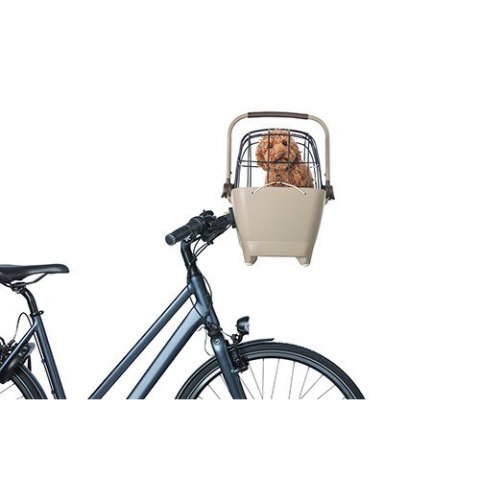 Kosz na kierownicę BASIL BUDDY DOG BICYCLE BASKET FRONT KF 32L, KF System, bisotti brown (NEW)