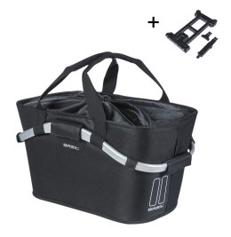 Kosz tylny na bagażnik BASIL CLASSIC CARRY ALL REAR BASKET MIK 22L MIK System (ready to go) solid black (NEW)
