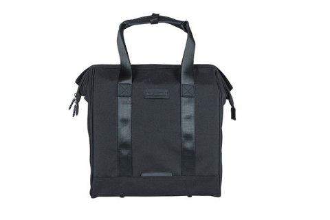 Sakwa pojedyncza BASIL GRAND BICYCLE SHOPPER 23L, Hook On System, black (WYPRZEDAŻ -50%)