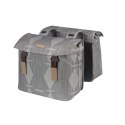 Sakwa podwójna BASIL ELEGANCE DOUBLE PANNIER BAG 40-49 Universal Bridge System, wodoodporna chateau taupe (NEW)