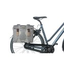Sakwa podwójna BASIL ELEGANCE DOUBLE PANNIER BAG 40-49 Universal Bridge System, wodoodporna chateau taupe (NEW)