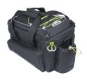Torba na bagażnik BASIL MILES TRUNKBAG XL PRO MIK 9-36L, MIK System 2.0 (ready to go), 100% wodoodporna black lime (NEW)