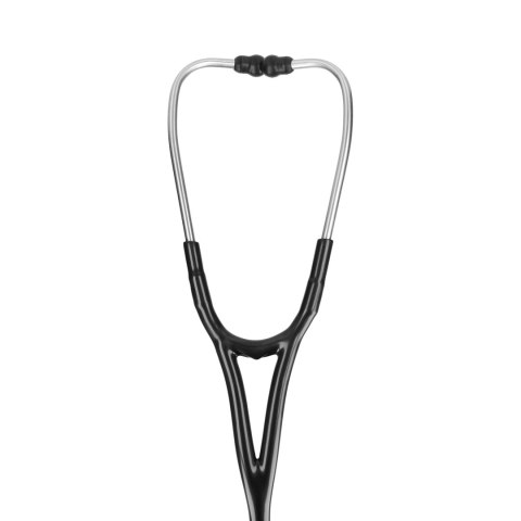 NOVAMA EXPERT CZARNY Stetoskop kardiologiczny, podwójna głowica, stal nierdzewna