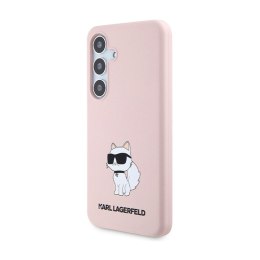 Karl Lagerfeld Silicone Choupette - Etui Samsung Galaxy S24 (różowy)