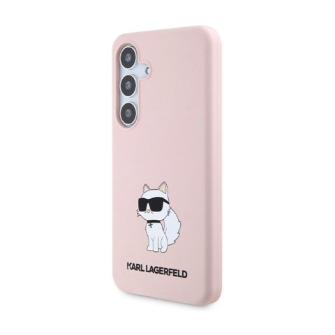 Karl Lagerfeld Silicone Choupette - Etui Samsung Galaxy S24 (różowy)