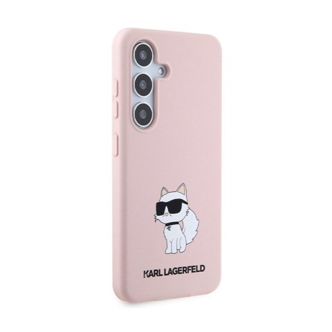 Karl Lagerfeld Silicone Choupette - Etui Samsung Galaxy S24 (różowy)