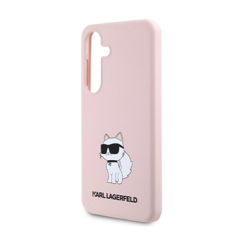 Karl Lagerfeld Silicone Choupette - Etui Samsung Galaxy S24 (różowy)