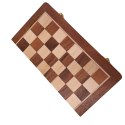 Szachy Drewniane Magnetyczne 30x30cm Składane - G614