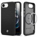 Spigen Enzo Aramid Mag MagSafe - Etui do iPhone 17e / 16e (Czarny)