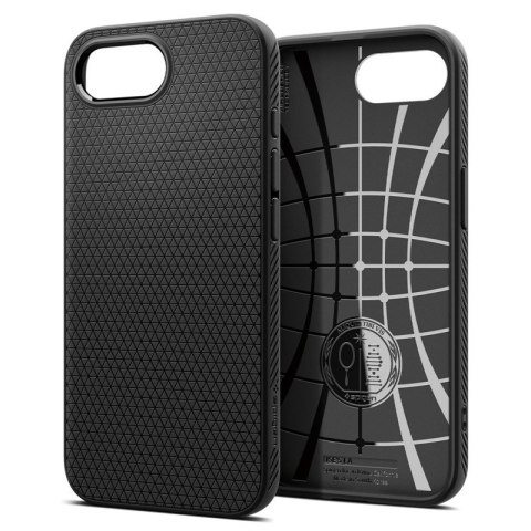 Spigen Liquid Air - Etui do iPhone 17e / 16e (Matte Black)