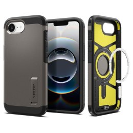 Spigen Tough Armor Mag MagSafe - Etui do iPhone 17e / 16e (Gunmetal)