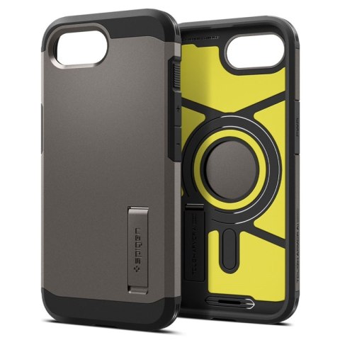 Spigen Tough Armor Mag MagSafe - Etui do iPhone 17e / 16e (Gunmetal)