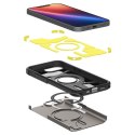 Spigen Tough Armor Mag MagSafe - Etui do iPhone 17e / 16e (Gunmetal)