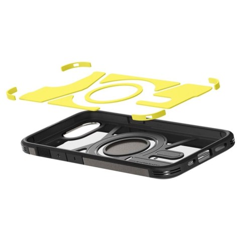 Spigen Tough Armor Mag MagSafe - Etui do iPhone 17e / 16e (Gunmetal)