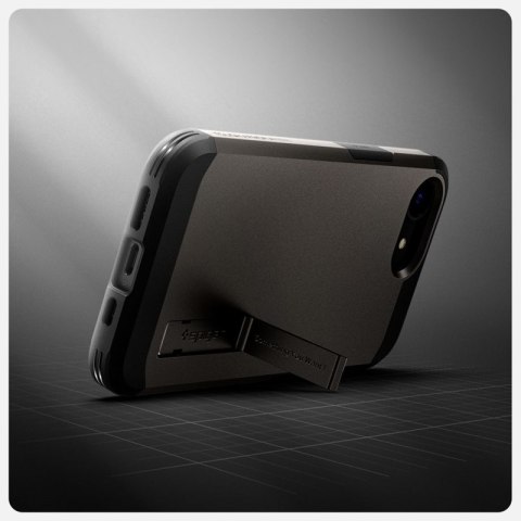 Spigen Tough Armor Mag MagSafe - Etui do iPhone 17e / 16e (Gunmetal)