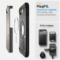 Spigen Tough Armor Mag MagSafe - Etui do iPhone 17e / 16e (Gunmetal)