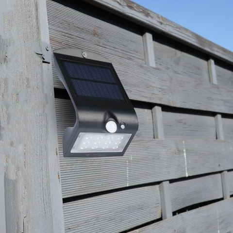 Trójkątna Lampa Solarna 1.5W, Czarna V-TAC
