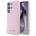 Karl Lagerfeld Saffiano Full Wrapped Elongated Metal Logo MagSafe - Etui do Samsung Galaxy S25 Ultra (różowy)