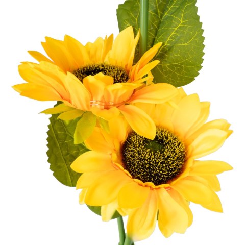 Ozdobne ogrodowe lampki solarne Rebel - słonecznik