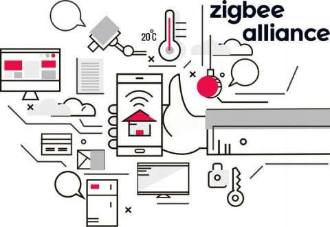 GISE Smart Czujnik dymu Zigbee | Tuya | GSKS-ZB