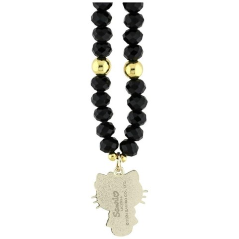 Hello Kitty Pearls and Beads Kitty Charm - Zawieszka do telefonu (czarny)