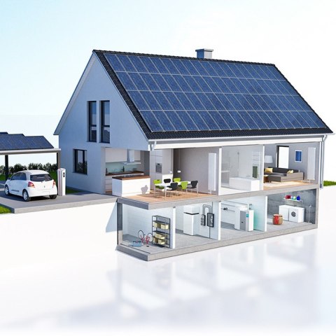 Qoltec Stabilny Magazyn energii LiFePO4 do RACK | 5.12kWh | 51.2V | 100Ah | BMS | LCD