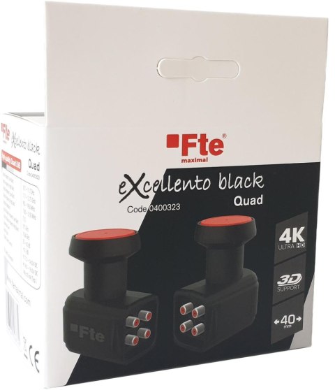 Konwerter Quad FTE eXcellento Black LTE 0,1 dB