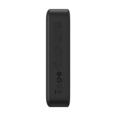 Powerbank magnetyczny Baseus Magnetic Mini 20000mAh, USB-C 20W MagSafe (czarny)