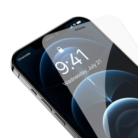 Szkło hartowane BASEUS 0.4mm Corning HD do iPhone 12 Pro Max