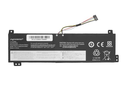 Bateria Movano do Lenovo V130-15IGM, V330-15IKB