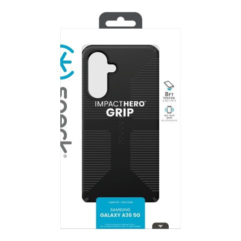 Speck Impacthero Grip - Etui Samsung Galaxy A36 5G / A56 5G (Czarny)