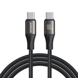 Kabel Joyroom Light-Speed USB-C do USB-C SA25-CC5 , 100W , 1.2m (czarny)