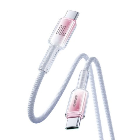 Kabel JOYROOM S-A42 USB-C-USB-C 1.2m 60W (biały)