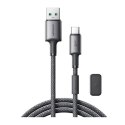 Kabel USB - USB-C Joyroom S-A50 Unlimited 3A 1.2m szary