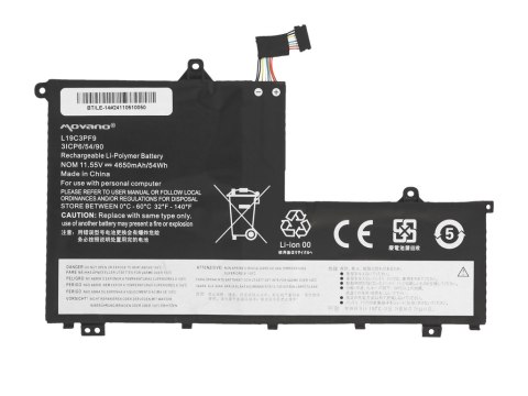 Bateria Movano do Lenovo ThinkBook 14-IIL, 15-IIL