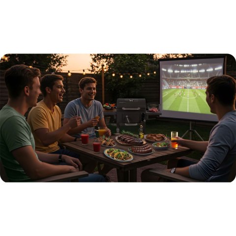 Grill węglowy z pokrowcem Berdsen BD-892 czarny