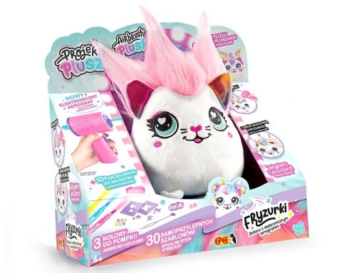 Projekt Plusz Fryzurki - Zestaw z elektronicznym aerografem: Klejnotka