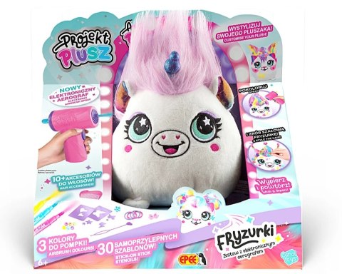 Projekt Plusz Fryzurki - Zestaw z elektronicznym aerografem: Księżniczka