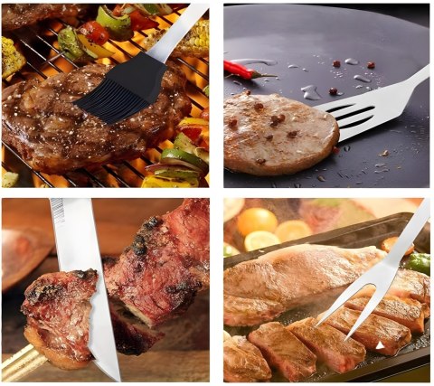 Akcesoria do grillowania ISCO + pokrowiec