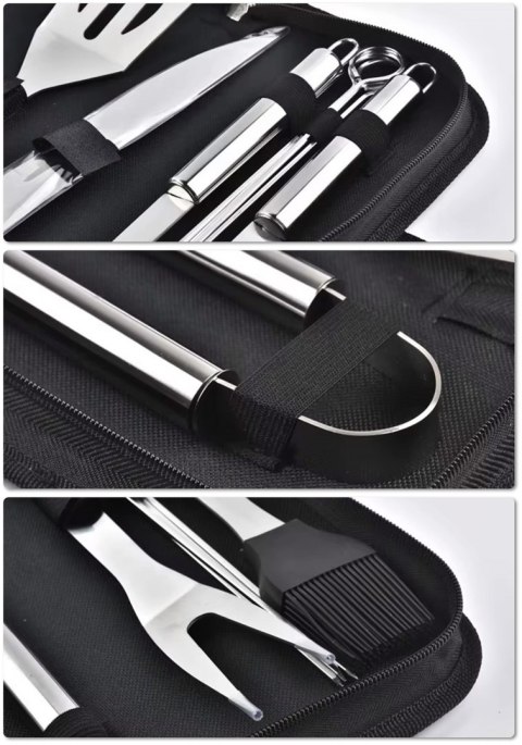 Akcesoria do grillowania ISCO + pokrowiec