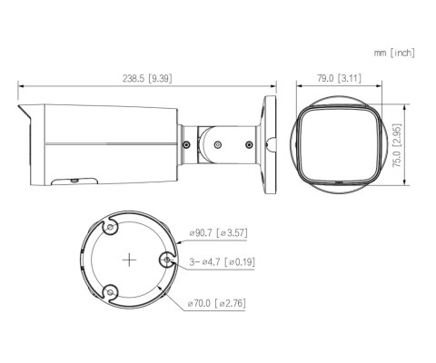 KAMERA IP IPC-HFW2649T-ZAS-IL-27135 Smart Dual Light 6 Mpx 2.7 ... 13.5 mm - MOTOZOOM DAHUA