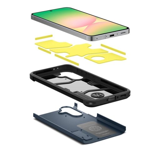 Spigen Tough Armor - Etui do Samsung Galaxy A56 5G (Metal Slate)