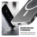 Crong Clear MAG Cover - Etui iPhone 16e MagSafe (przezroczysty)