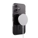 Crong Clear MAG Pro - Etui iPhone 16 MagSafe (czarny)