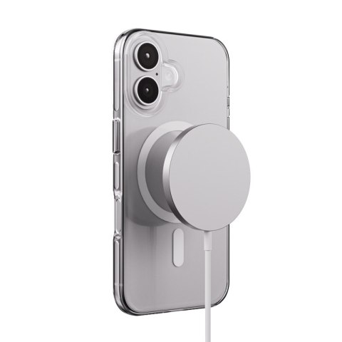 Crong Clear MAG Pro - Etui iPhone 16 MagSafe (przezroczysty)