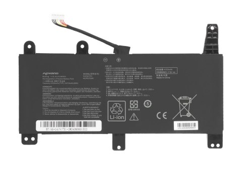 Bateria Movano do Asus ROG Strix G512LU, G531GU, G712LU