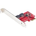 StarTech 2P6G-PCIE-SATA-CARD adapter Wewnętrzny