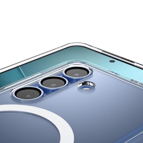 Spigen Ultra Hybrid Mag MagSafe - Etui do Samsung Galaxy S25 (Clear / White)