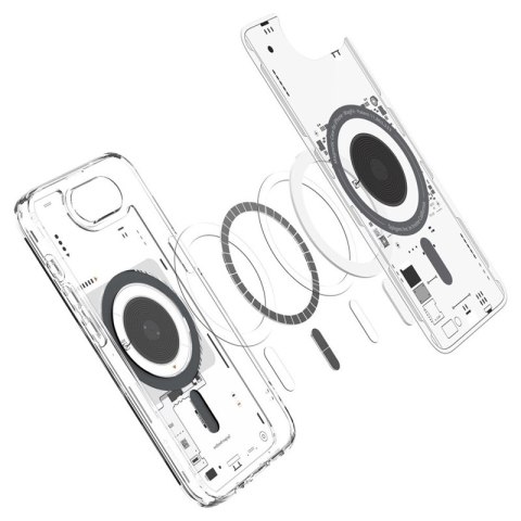 Spigen Ultra Hybrid Mag MagSafe - Etui do iPhone 17e / 16e (Zero One)